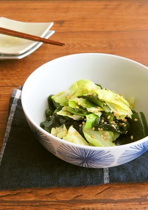 簡単☆キャベツとわかめのナムル-レシピのメイン写真