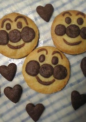 アンパンマンのかわいいクッキー♪-レシピのメイン写真