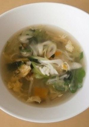 具だくさん中華スープ-レシピのメイン写真