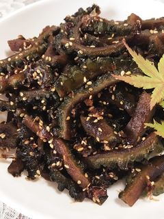 ゴーヤの甘辛つくだ煮-レシピのメイン写真