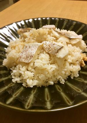 白だしだけで簡単☆鯛ご飯(小骨先取り)-レシピのメイン写真