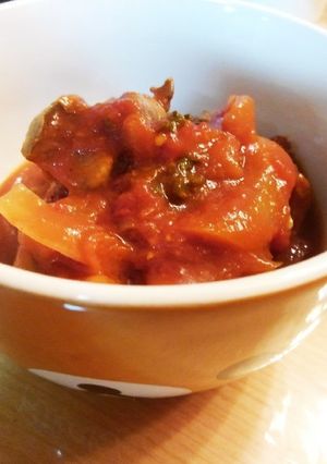 【凪めしレシピ】鶏レバーのスパイス煮-レシピのメイン写真