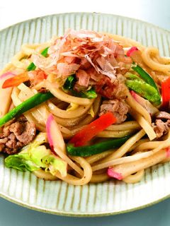おだしで旨味UP!焼きうどん-レシピのメイン写真