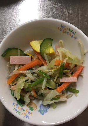 【保育園給食】五色和え-レシピのメイン写真
