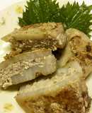 レンコンのはさみ焼き（おから入り）