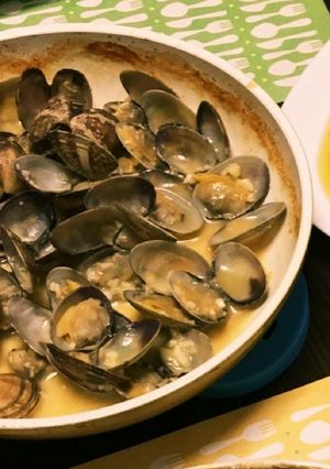 あさりの酒蒸し-レシピのメイン写真