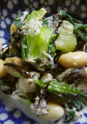 【病院】小松菜とひじきあえ【給食】-レシピのメイン写真