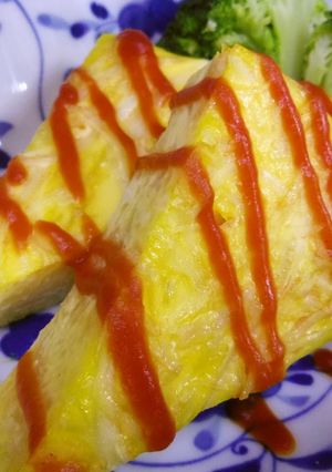 【病院】じゃがいもオムレツ【給食】-レシピのメイン写真