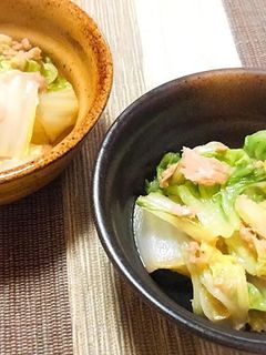即席10分♪白菜とシーチキンの炊いたん-レシピのメイン写真