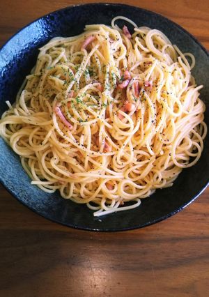 超簡単!塩辛パスタ☆-レシピのメイン写真