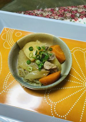 柿酢のやわらか肉じゃが-レシピのメイン写真