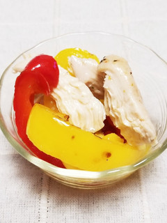 ☆サラダチキンとパプリカのマリネ☆-レシピのメイン写真