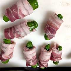 รูปของ 肉巻きシシトウ