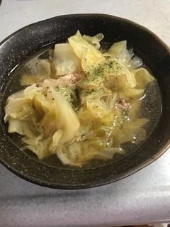 キャベツと豚肉のスープ-レシピのメイン写真