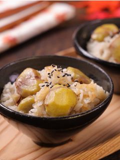 炊飯器で簡単♪だし風味のほくほく栗ごはん-レシピのメイン写真