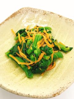 【病院】黒ごまあえ【給食】-レシピのメイン写真