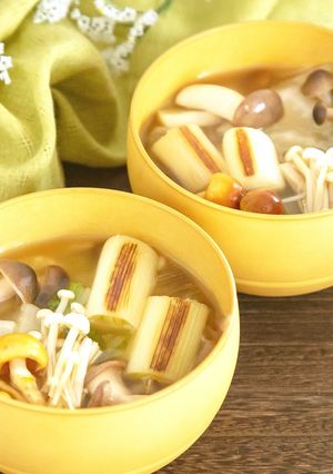 きのこと長ねぎのほっこりスープ-レシピのメイン写真
