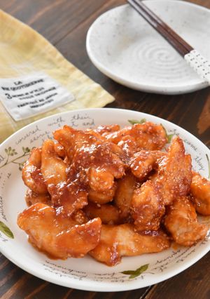 濃厚バーベキューソース照り焼きチキン-レシピのメイン写真