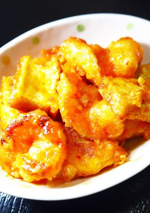 エビマヨ～海老と厚揚げのケチャマヨ豆板醤-レシピのメイン写真
