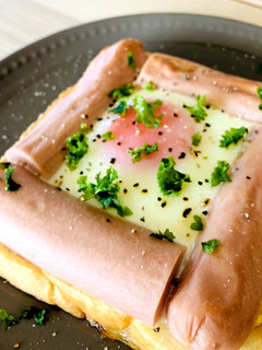 忙しい朝に!ギョニソでエッグトースト-レシピのメイン写真