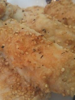 ササミのゴマ衣焼き-レシピのメイン写真