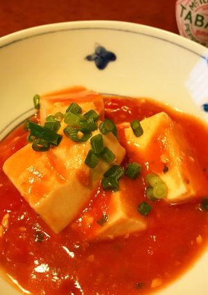 リコピンたっぷり！トマト麻婆豆腐-レシピのメイン写真