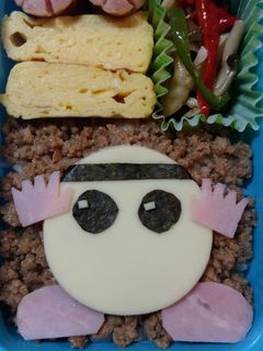 キャラ弁♪バボちゃん-レシピのメイン写真