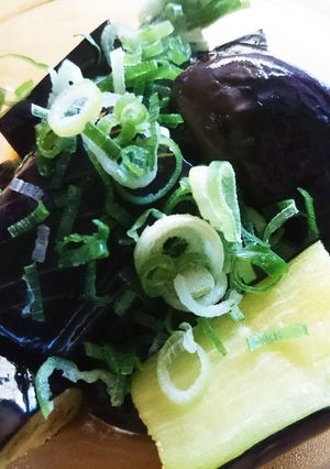多めの油で焼くタイプの揚げなすポン酢-レシピのメイン写真