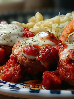 おからパウダーで糖質オフ!煮込ハンバーグ-レシピのメイン写真