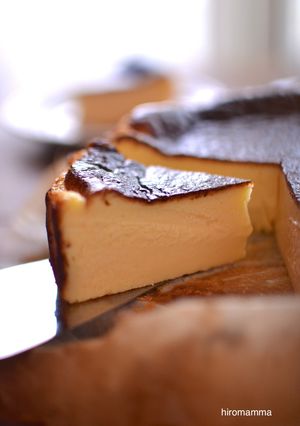 バスクチーズケーキ-レシピのメイン写真