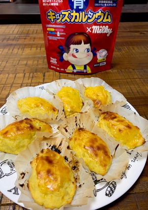 簡単!ミルキー風味☆スイートポテト-レシピのメイン写真
