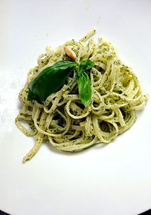 手作りジェノバソースのパスタ-レシピのメイン写真