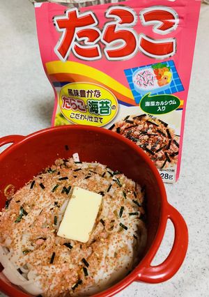 簡単安旨！たらこバターごはん（パスタ）-レシピのメイン写真