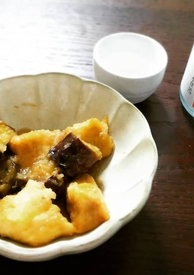 鶏むね肉となすの中華みぞれ煮-レシピのメイン写真