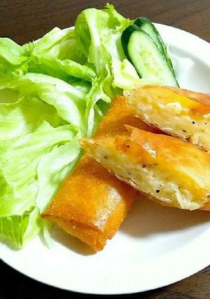 ベーコンチーズポテト春巻き-レシピのメイン写真