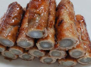 ゴボウ巻き(豚ロースうす切りを使って)-レシピのメイン写真
