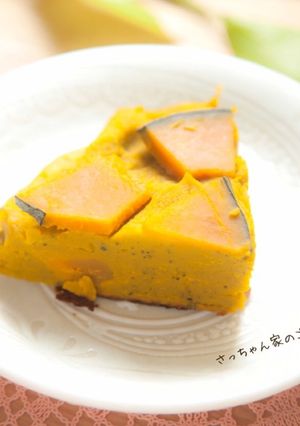 かぼちゃと豆乳のスフレ⁂離乳食のおやつに-レシピのメイン写真