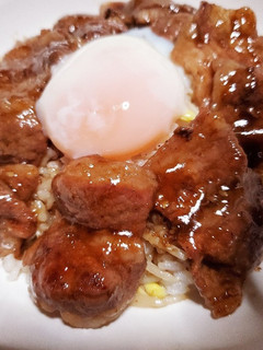 【焼き肉の残りで】焼き肉丼-レシピのメイン写真