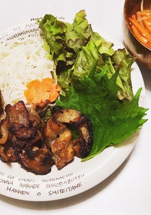 焼き肉のせビーフン-レシピのメイン写真