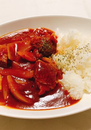 牛バラ肉のハヤシライス-レシピのメイン写真