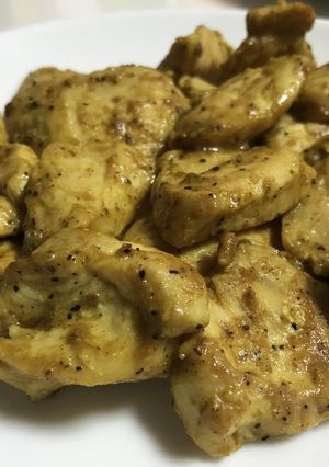 簡単　鶏の胸肉のカレー炒め-レシピのメイン写真