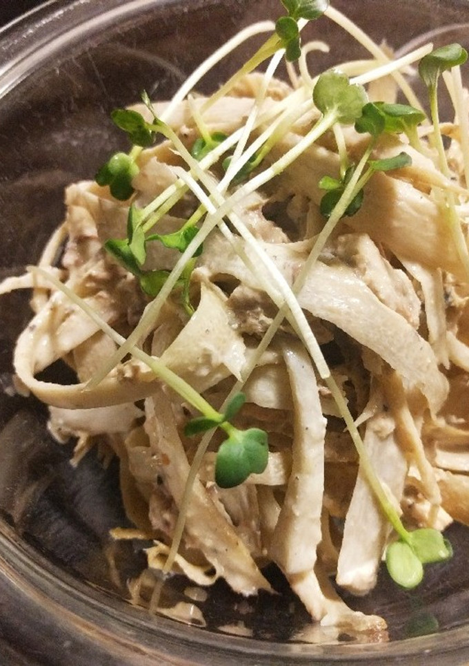 ごぼうと鯖缶のサラダ-レシピのメイン写真