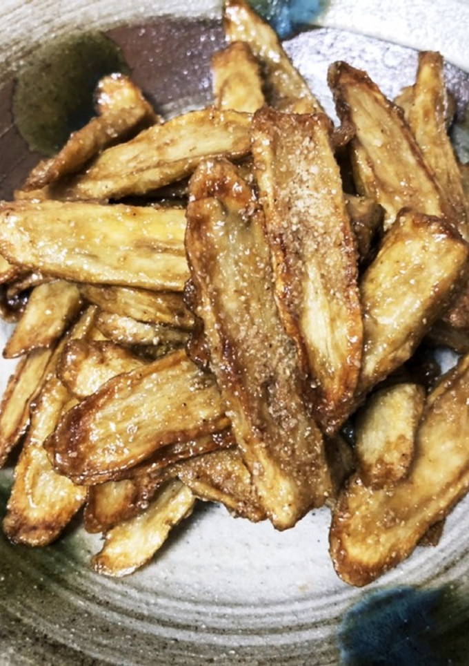 冷めても美味しいごぼうの甘辛揚げ-レシピのメイン写真