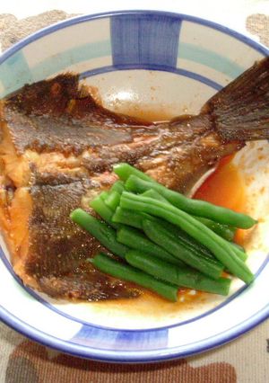 カレイのにんにくケチャップ煮-レシピのメイン写真