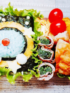 ドラえもんのおしり♪秘密道具 キャラ弁♪-レシピのメイン写真
