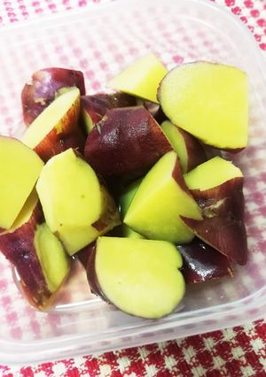 さつまいものレモン煮-レシピのメイン写真