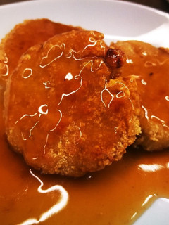 豆腐とツナのナゲット(甘酢あんかけ)-レシピのメイン写真