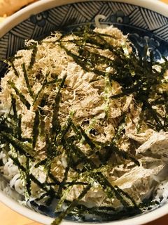 とろろ昆布&しらすのお粥-レシピのメイン写真