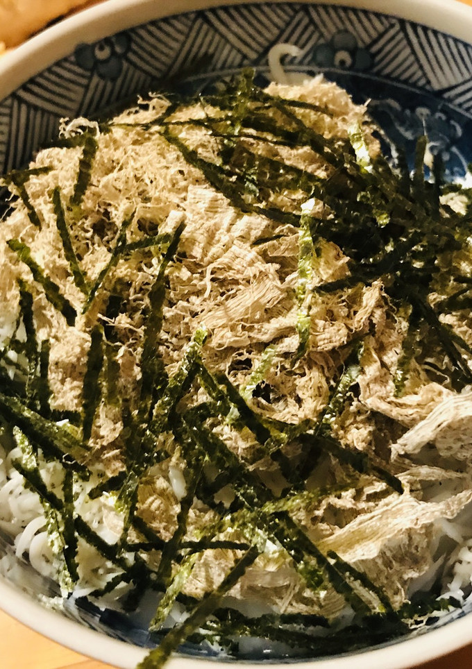 とろろ昆布＆しらすのお粥-レシピのメイン写真