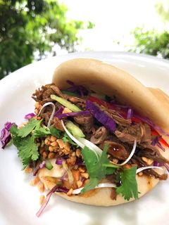 中華風パン*割包のベジ肉・パテ部分-レシピのメイン写真